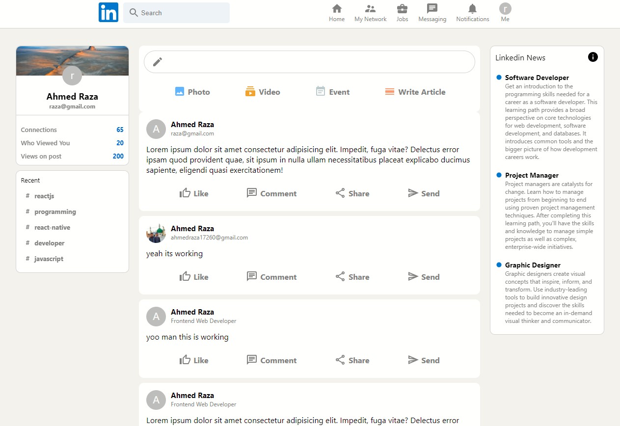 Linkedin-Clone